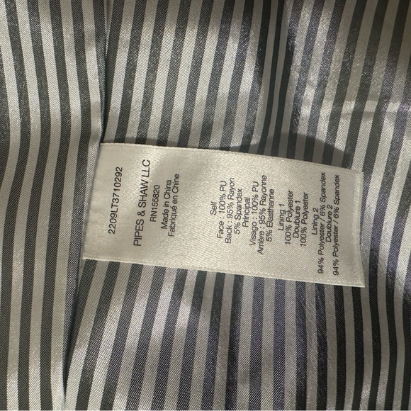 Veronica Beard Vegas Leather Jacket size 12 - Picture 7 of 7